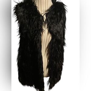 Residents On size large faux fur vest excellent condition see pics